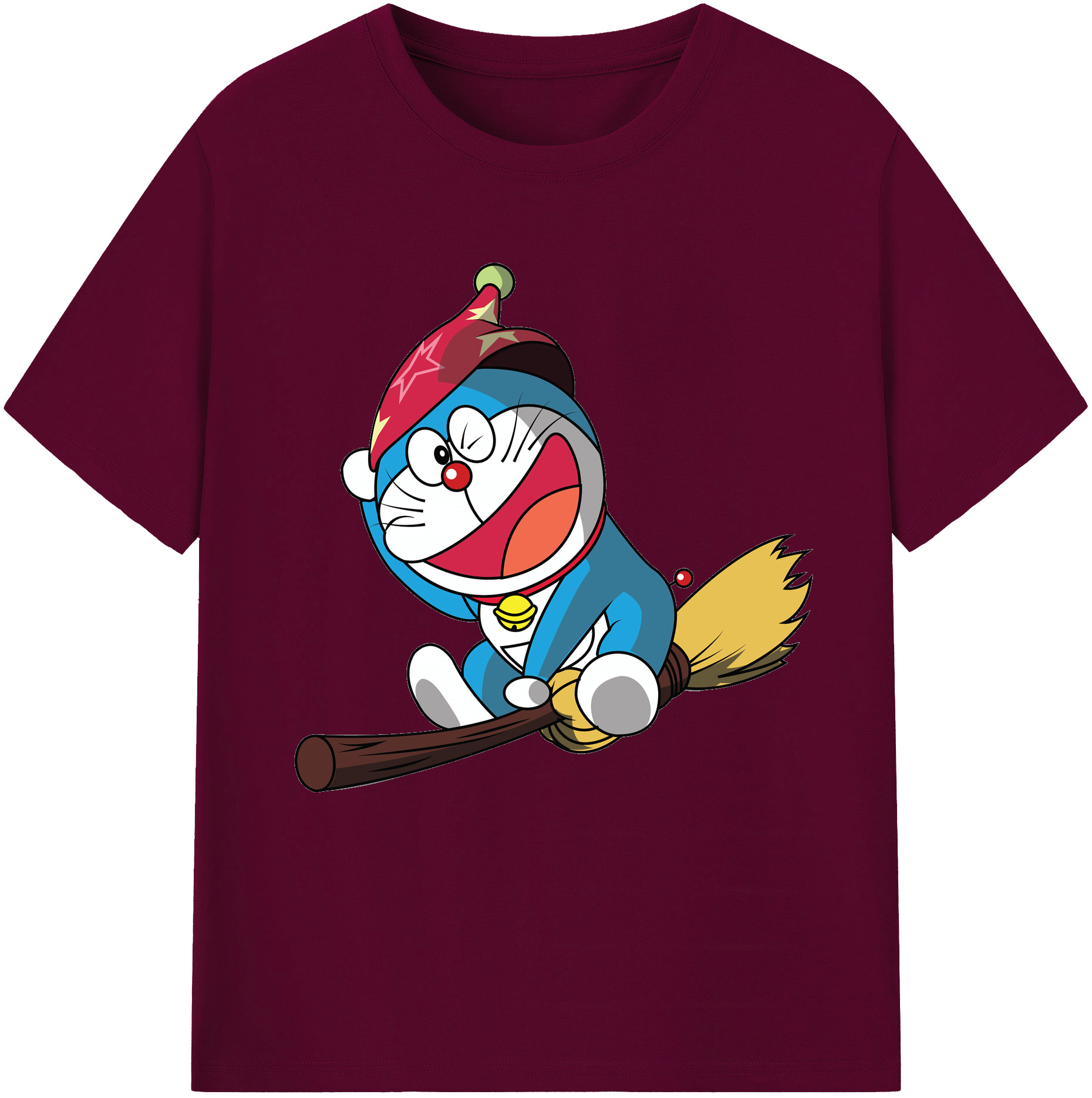 （画像用） ドラえもん Doraemon レディースカジュアルプリントTシャツ（綿100％）